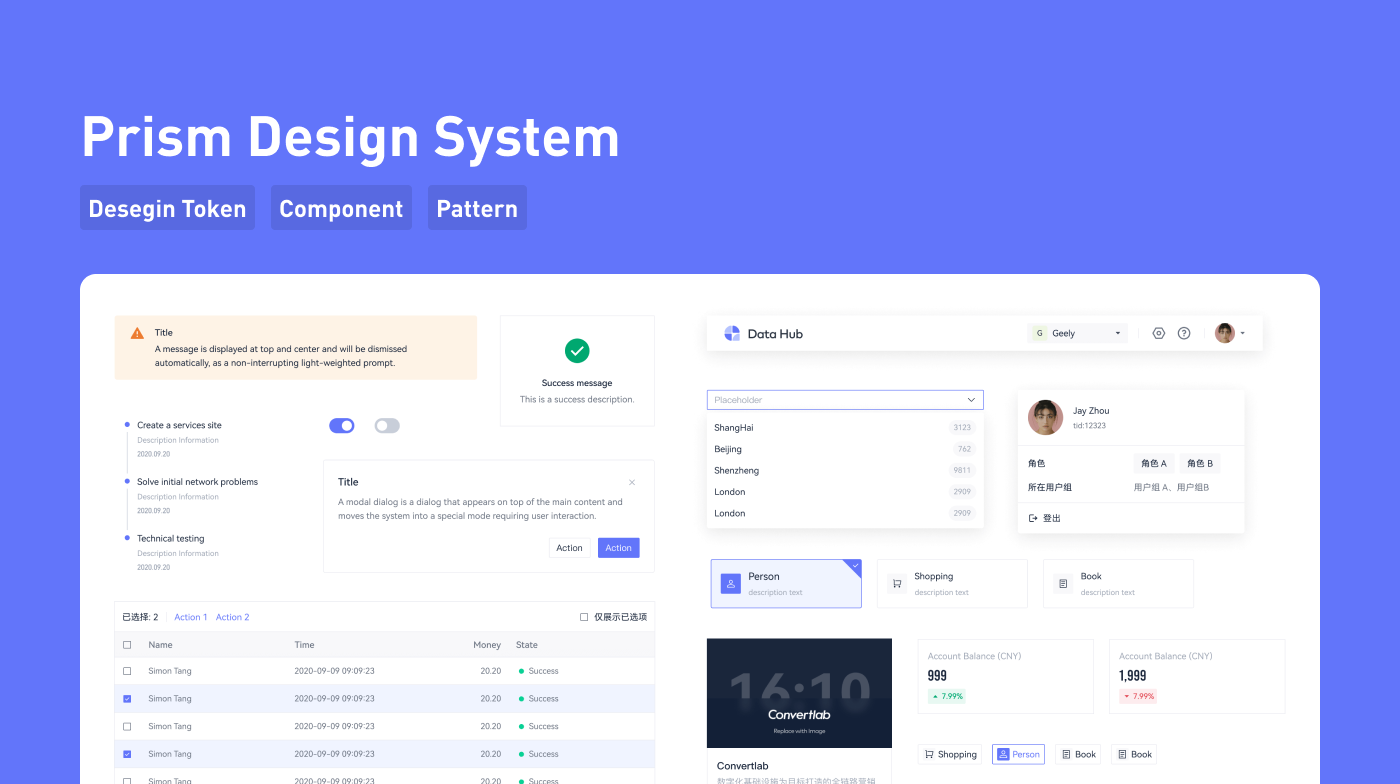 Prism Design System 封面